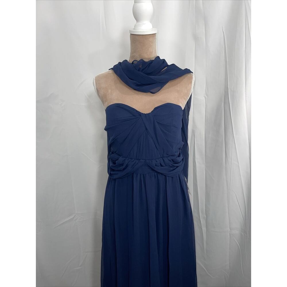 Birdy Grey Navy Blue Maxi Dress